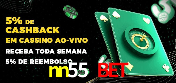 Promoções do cassino ao Vivo nn55 bet